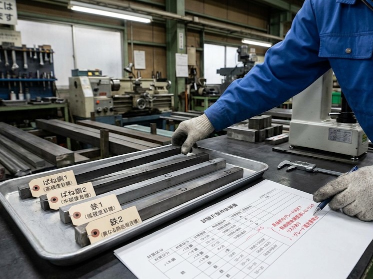 材質・硬度要求を両立させるための材料選定